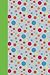 Polka Dot Notebook: Multi-Color Polka Dot Notebook: Cute 6x9 blank notebook with 120 lined pages to write your daily thoughts, ideas, dreams & to-do lists. (with Green border)