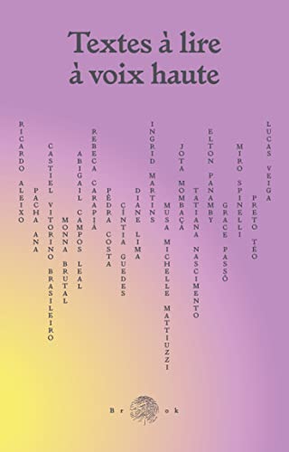 Collectif Brasa: Textes à lire à voix haute (Paperback)