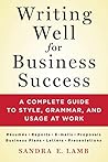 Writing Well for Business Success Writing Well for Business Success