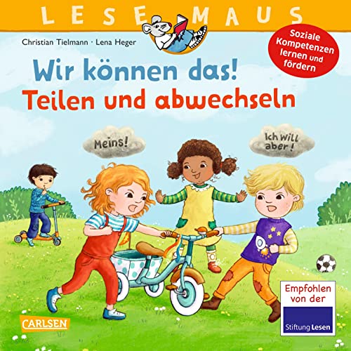 LESEMAUS 124: Wir können das! Teilen und abwechseln (Paperback)