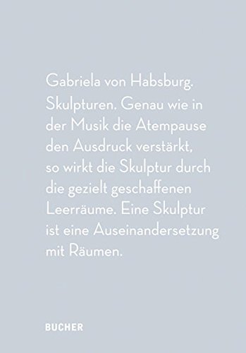 Gabriela von Habsburg. Skulpturen (Hardcover)