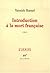 Introduction à la mort française