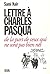 Lettre à Charles Pasqua de ...