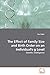 The Effect of Family Size and Birth Order on an Individual's g Level: Genetic Intelligence