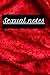 Sexual Notes: Note book: Pl...