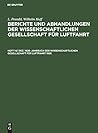 Jahrbuch der Wissenschaftlichen Gesellschaft für Luftfahrt 1926 (Berichte Und Abhandlungen Der Wissenschaftlichen Gesellschaft Für Luftfahrt) (German Edition)