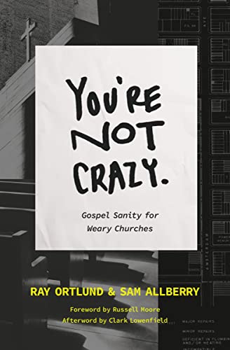 You're Not Crazy: Gospel Sanity for Weary Churches (Paperback)