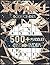 Sudoku Book for Adults - 500 Puzzles Easy to Medium: Over 500 Sudoku Puzzles & Solutions , Six Puzzle Per Page - Brain Games for Adults , SBD 011 : Cool marble and gold design with black cover