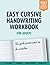 Easy Cursive Handwriting Wo...