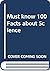 Must know 100 Facts about Science by OM Books