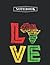Notebook: Love Africamap Bl...
