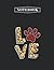Notebook: Love Dog Paw Buff...