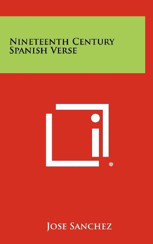 Nineteenth Century Spanish Verse (Spanish Edition)
