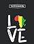 Notebook: Love Africa Map B...