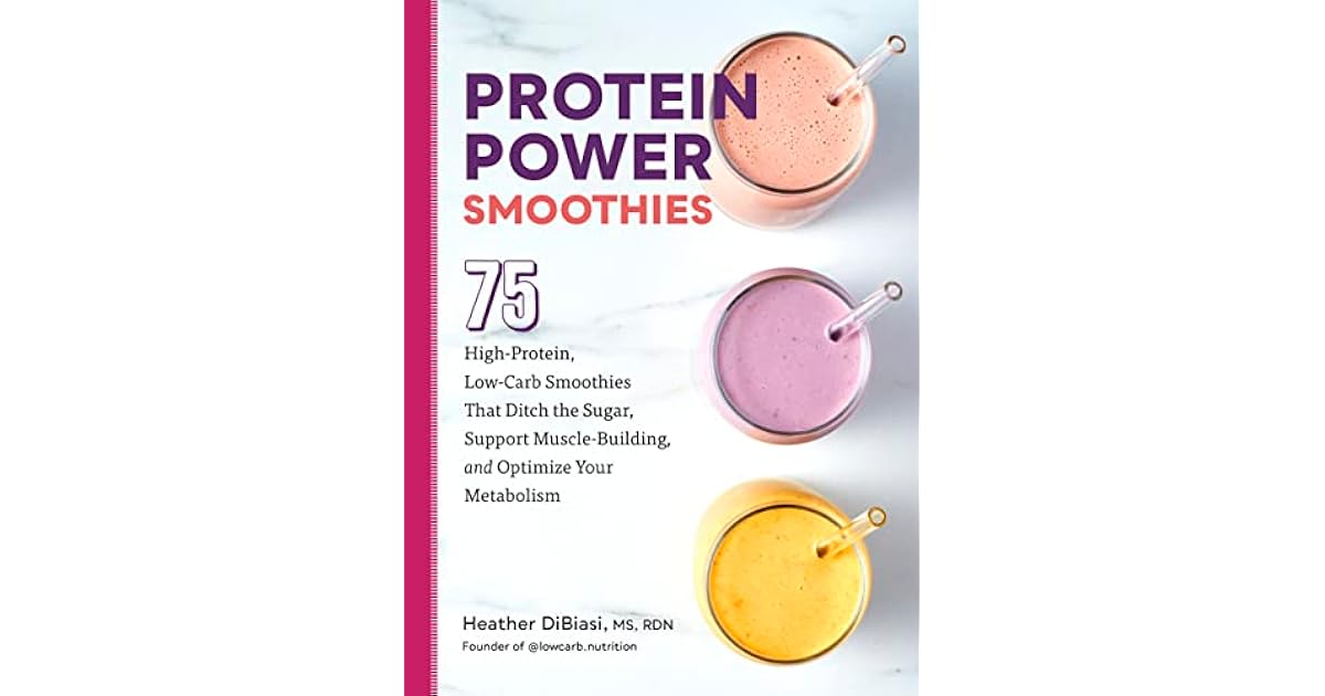 Book giveaway for Protein Power Smoothies 75 HighProtein, LowCarb