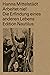 Arbeitet nie!: Die Erfindung eines anderen Lebens. Chronik eines Verlags (German Edition)