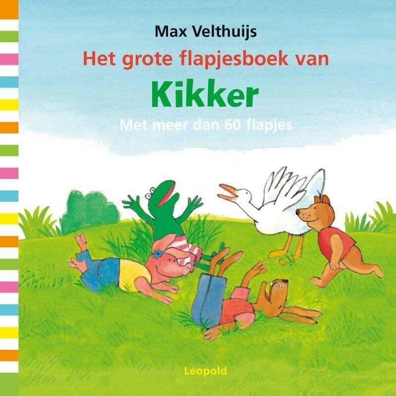 Het grote flapjesboek van Kikker: met meer dan 60 flapjes (Hardcover)
