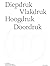 Diepdruk, vlakdruk, hoogdru...