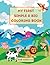 My First Simple & Big Coloring Book For Kids 1-3 by Emily Graves
