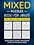 Mixed Puzzle Book For Adult...
