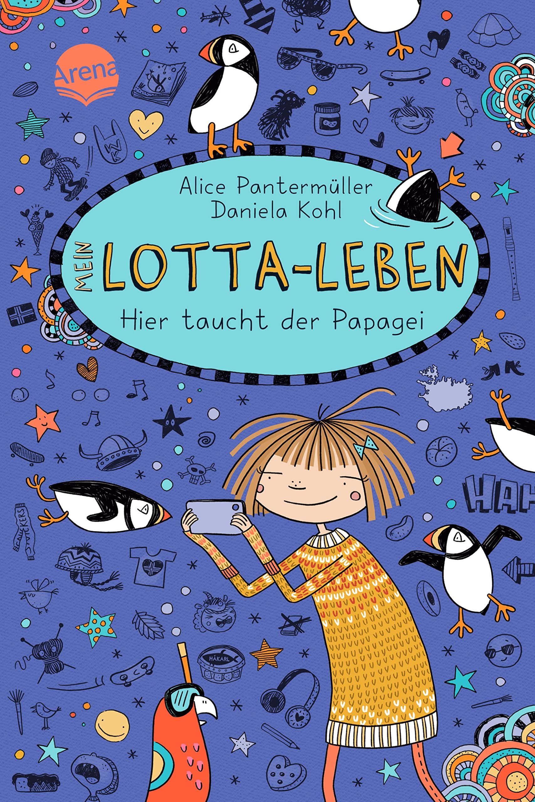 Hier taucht der Papagei (Mein Lotta-Leben, #19) (German Edition)