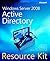 Windows Server 2008 Active Directory Resource Kit