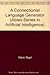 Connectionist Language Generator (Ablex Series in Artificial Intelligence)