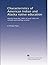 Characteristics of American Indian and Alaska native education by D. Michael Pavel