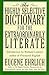 The Highly Selective Dictionary for the Extraordinarily Literate