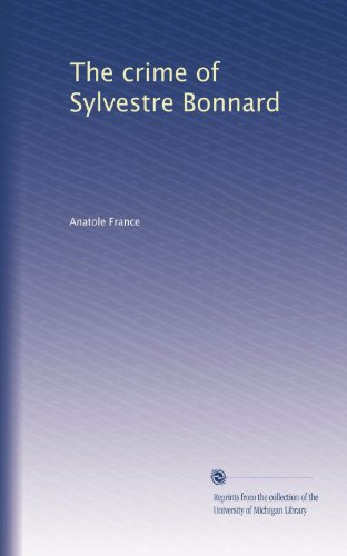 The crime of Sylvestre Bonnard