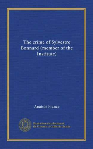 The crime of Sylvestre Bonnard
