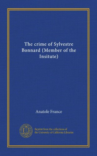 The crime of Sylvestre Bonnard