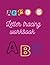 Age 3-5 letter tracing work...