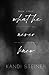 What He Never Knew (Best Kept Secrets)