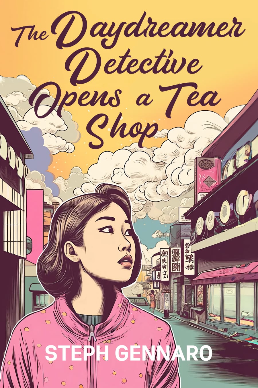 The Daydreamer Detective Opens a Tea Shop (Miso Cozy Mystery #4)