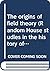 The origins of field theory (Random House studies in the history of science)