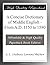 A Concise Dictionary of Middle English - From A.D. 1150 to 1580