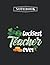 Notebook: Luckiest Teacher ...