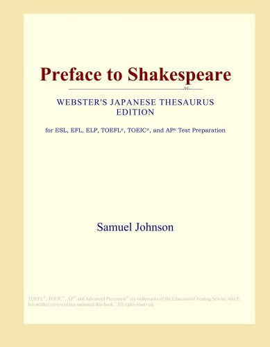 Preface to Shakespeare