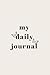 My Daily Journal: Daily To-...