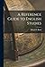 A Reference Guide to English Studies
