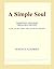 A Simple Soul (Webster's Japanese Thesaurus Edition)