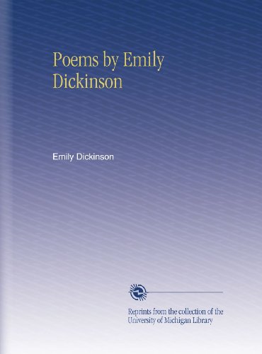 Poems by Emily Dickinson