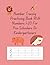 Number Tracing Practicing Book With Numbers 1-20 For Pre-Scho... by Jen Moore