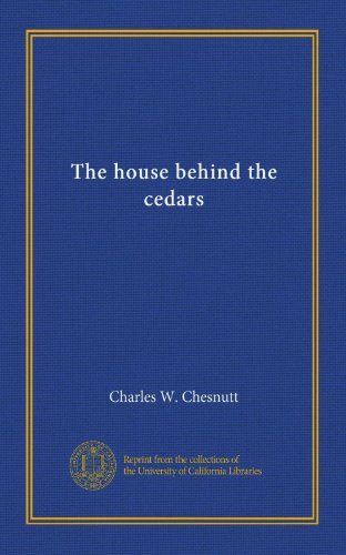 The house behind the cedars