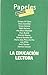La educación lectora