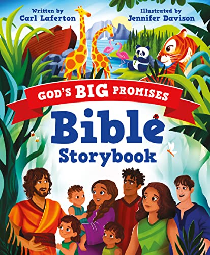 God’s Big Promises Bible Storybook (An Illustrated Children’s Picture Bible with 92 Full-Color Bible Stories for Toddlers & Kids Ages 2-6, Perfect ... Christmas, holidays. Stories about Jesus.)