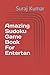 Amazing Sudoku Game Book For Entertan