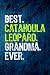Final Planning Book: Best Catahoula Leopard Grandma Ever Dog Lover Premium