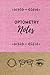 Optometrist Notebook by Amy Moy